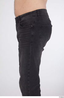 Sigvid black jeans casual dressed thigh 0003.jpg